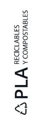 PLA reciclables y compostables